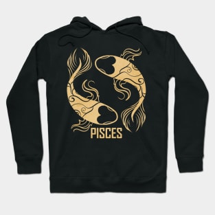 Pisces Symbol Birthday Zodiac Pisces Hoodie